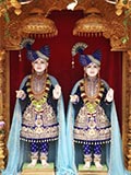 Parabrahma Bhagwan Shri Swaminarayan and Aksharbrahma Shri Gunatitanand Swami